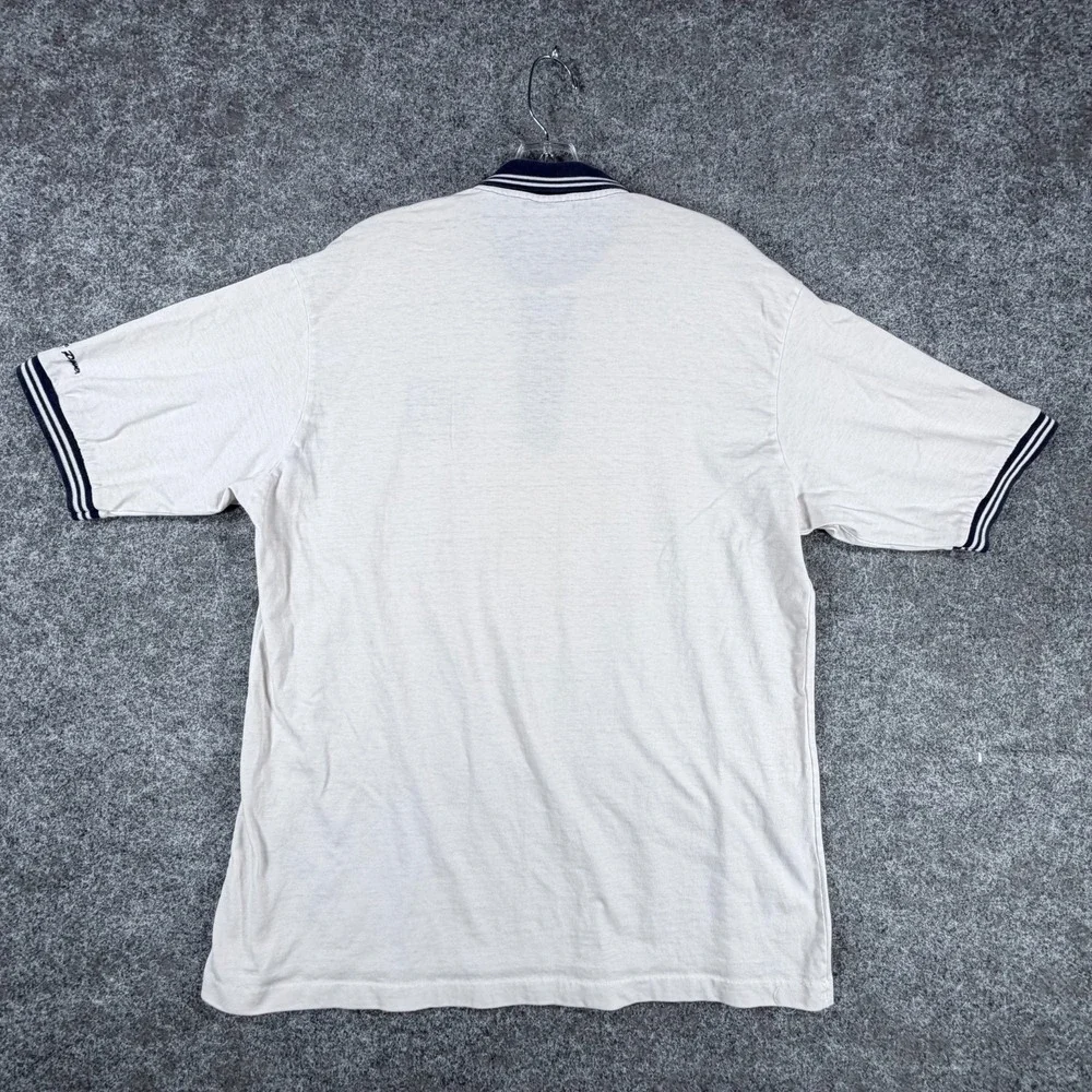 Luna Pier Windows NT 5.0 Polo Shirt Mens XL White Rock‎ Solid Power Resort Wear